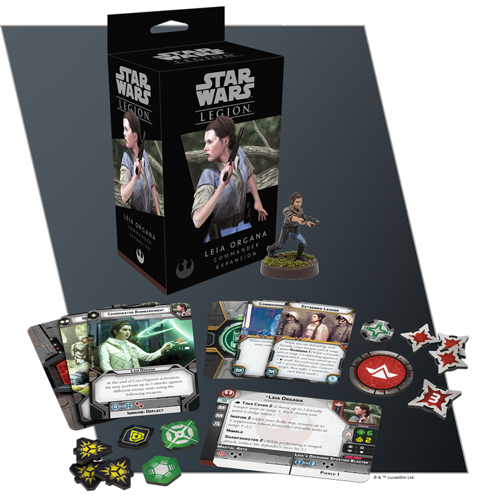 Star Wars : Legion - Leia Organa Commander Expansion